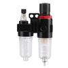 1/4"" Air Filter Regulator Lubricator Water Pressure Compressor Moisture Trap Oil Separator