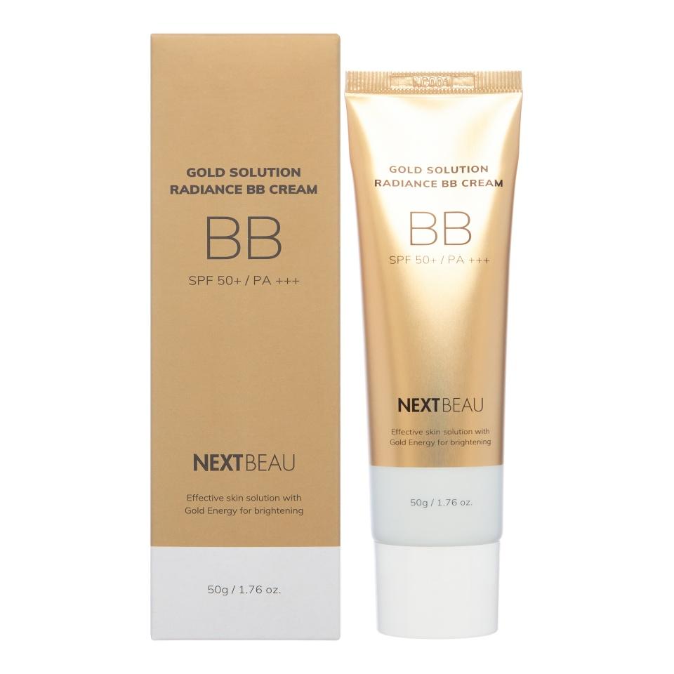 

NEхTBEAU Gold Solution Radiance BB Cream SPF 50+ / PA+++ 02 Natural Beige Освежающий ББ крем с золотом 02 Натуральный бежевый 50г