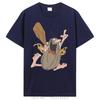 Hanna Barbera Graphic TShirt Captain CaveUnisex Cavey 1980s Cartoon Printing Tops Leisure T Shirt Unisex Cotton Tee Special Gift