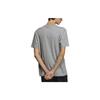 Adidas Round Neck Logo Letter Print Pullover Short Sleeve T-Shirt Men Tops Medium-Heather-Gray JI5073