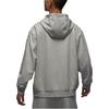 Jordan Sportowy Dri-FIT Crossover Outdoorowy Casualowa Bluza z Kapturem Męska Bluzy Heather-Gray FV8627-050