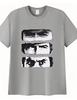 The Good The Bad And Ugly Tv Graphic Print Unisexs TShirt Harajuku Fashion Casual Short Sleeve Gothic Garunisext Cotton TShirt