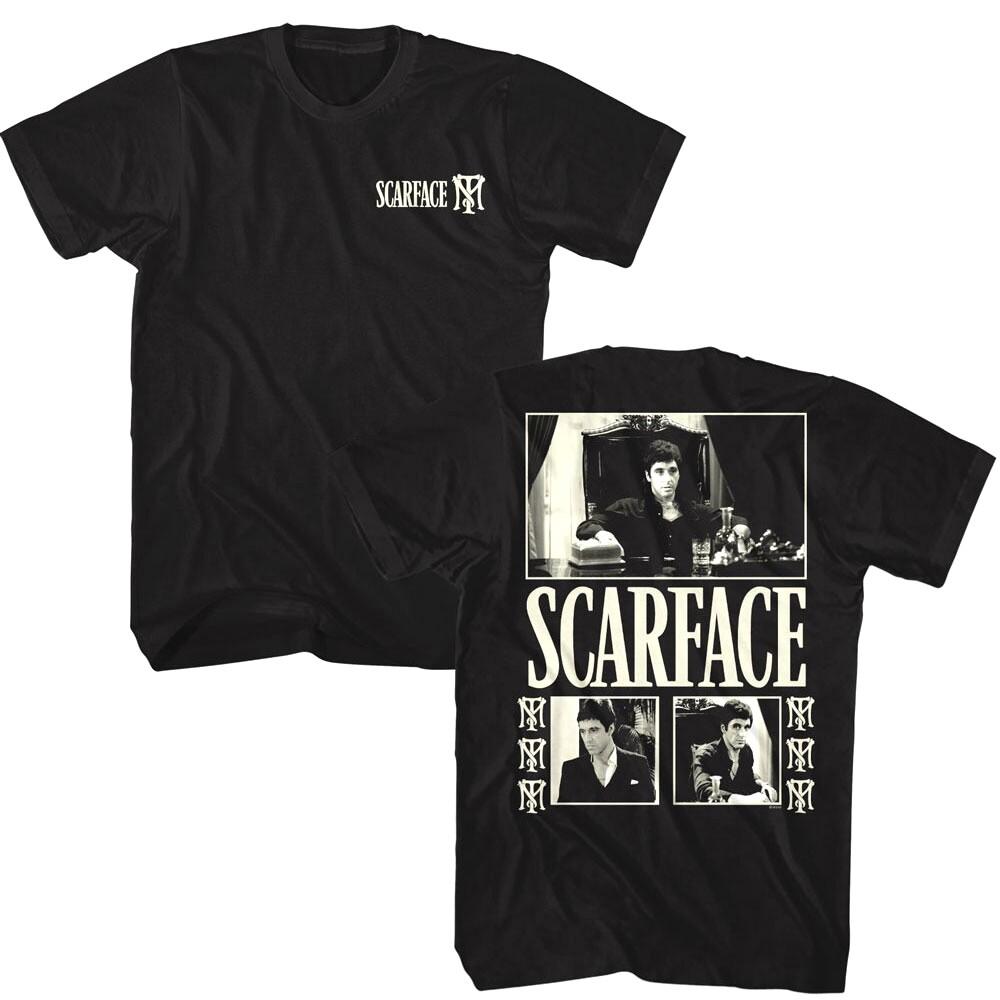 Scarface Tony Montana Power Moves Men T Shirt XXXXL