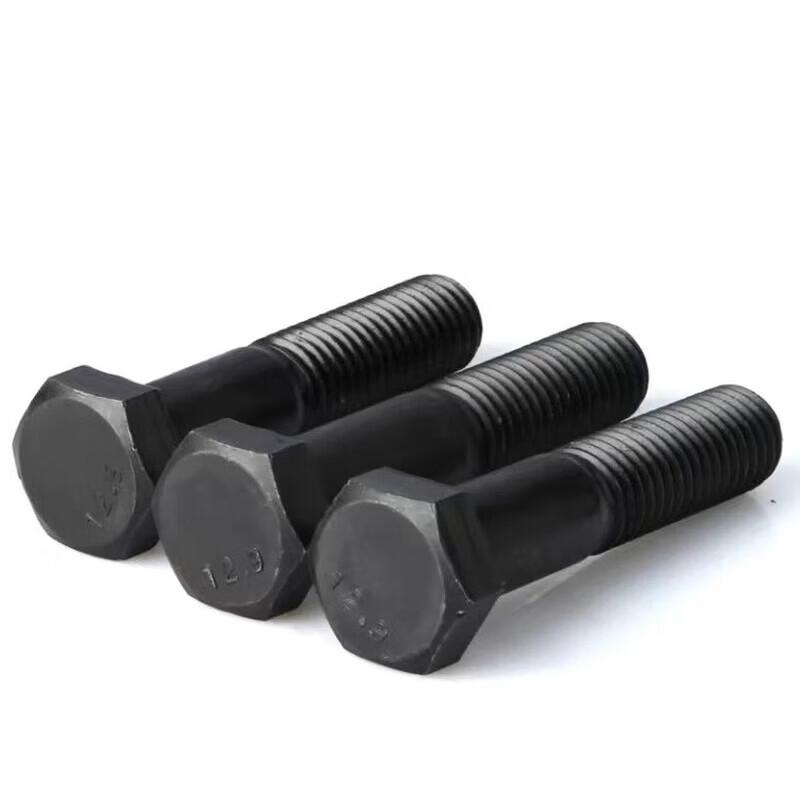 KaiYing 12.9 Grade High-Strength Black Full-Thread Hex Bolts