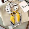 1116 New Imitation Silk Spring and Summer Square Women's Decorative Headband Printed Square Scarf Silk Scarf 71x71cm Square Scarf