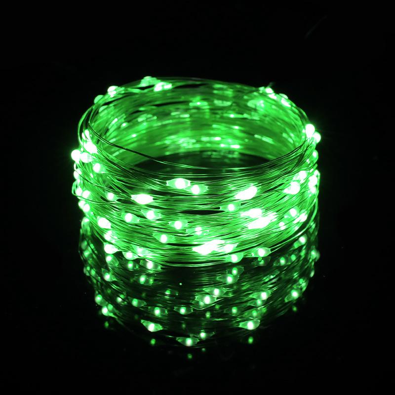 LED Copper Wire Light String with Wave Ball for Indoor Decoration and Gifts