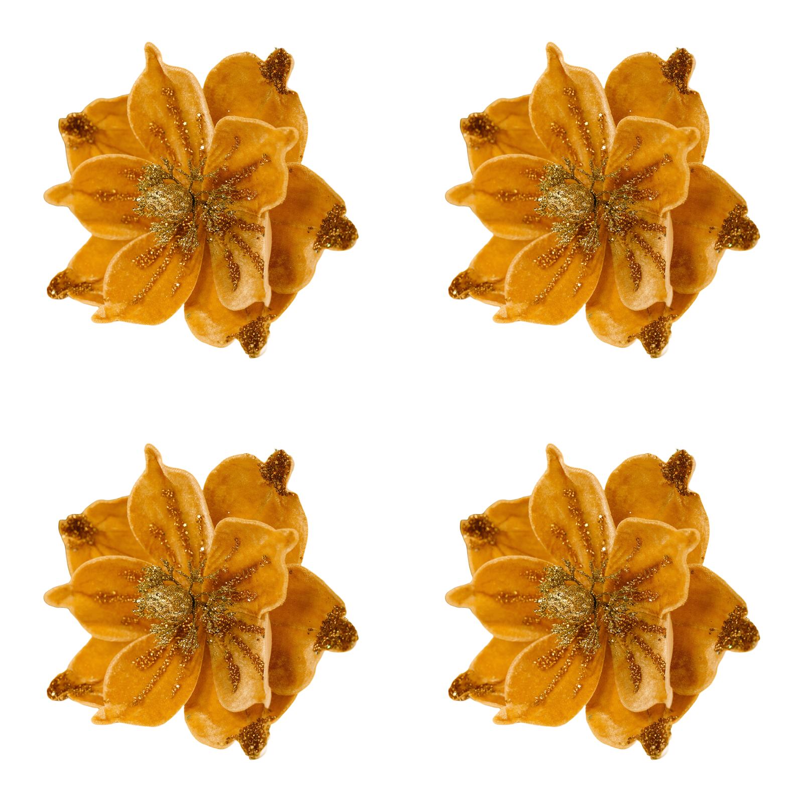 

Soft Flannelette Holiday Ornaments Artificial Flowers Holiday Decor Floral Wreath Arrangement Soft Flannelette Material жёлтый