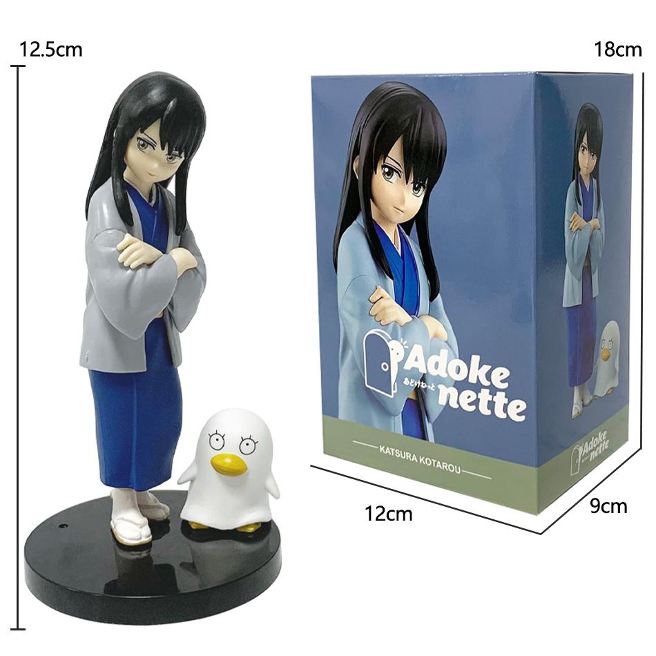 Neu auf Lager 14CM Anime Gintama Figur Sakata Gintoki Katsura Kotarou Animationsmodell Spielzeug Geschenke Sammlung Dekoration Ornamente