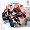 1pc Jujutsu Kaisen Characters Outdoor Umbrella - Automatic Opening/Closing, Portable 3-Fold Design, 8-Bone Iron Frame - Perfect Gift for Fans, Travele