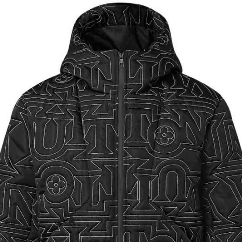 Louis Vuitton SS23 Down Jacket Men's Black 1AAUU0