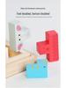 Kids' Enlightenment 3D Wooden Puzzle Blocks - Tetris Style Educational Toy