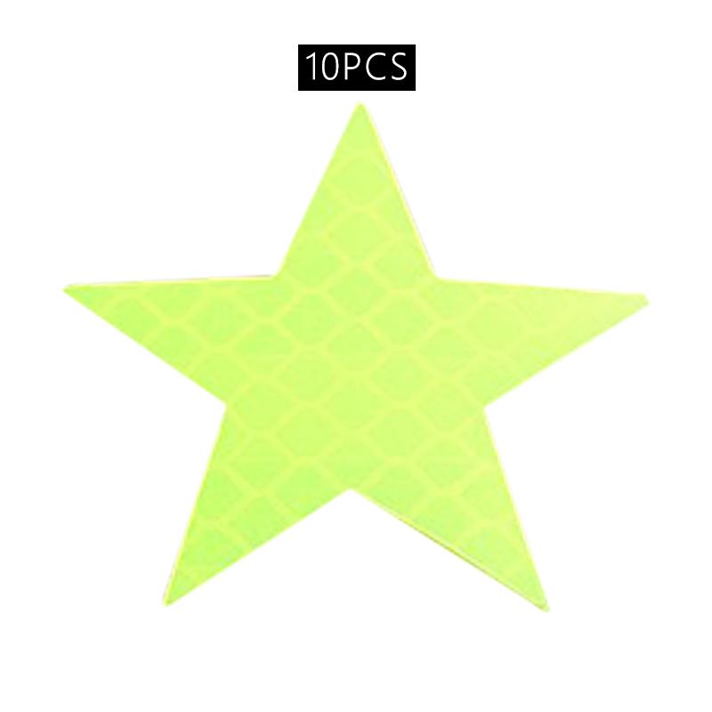 

Star Shaped Reflective Stickers,Night Safety Warnings,Automotive Parts,Reflective Tape,For Various Vehicle Models