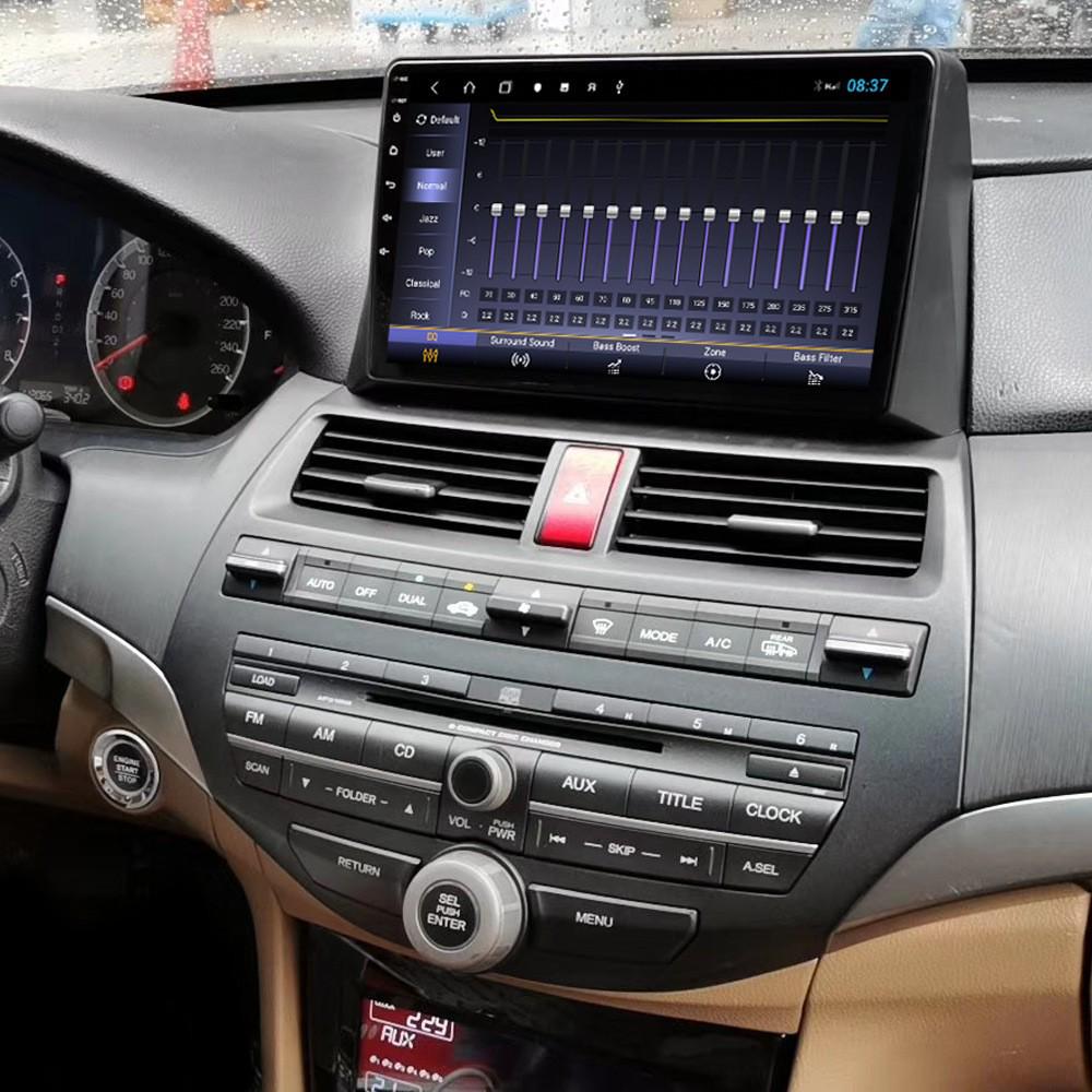 Eighth Gen Accord (08-12) Android Bluetooth Carplay Navigation Screen