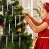 Christmas Transparent Icicle Ornament 12PCS Holiday Festive Tree Hanging Decor Unique Xmas Decor Gift Enthusiast Ornament