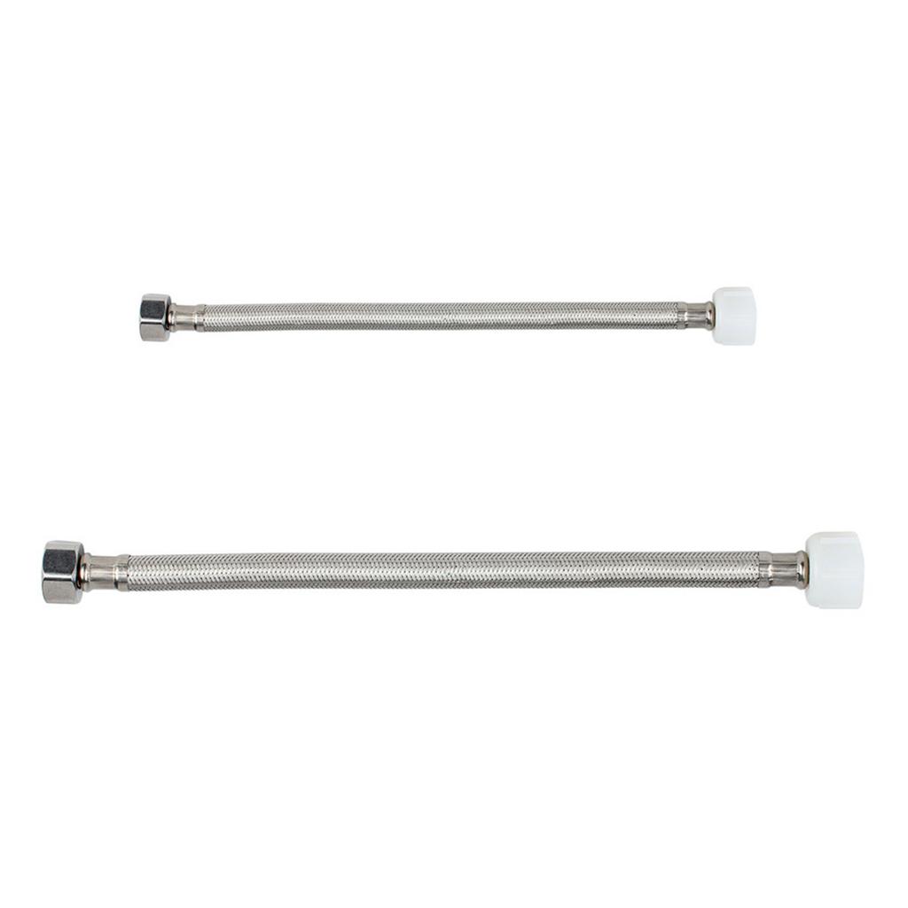 Braided Stainless Steel Toilet Hose 7/8inch to 1/2inch Toilet Water Connectors Hose Flexible Toilet Connector Enduring