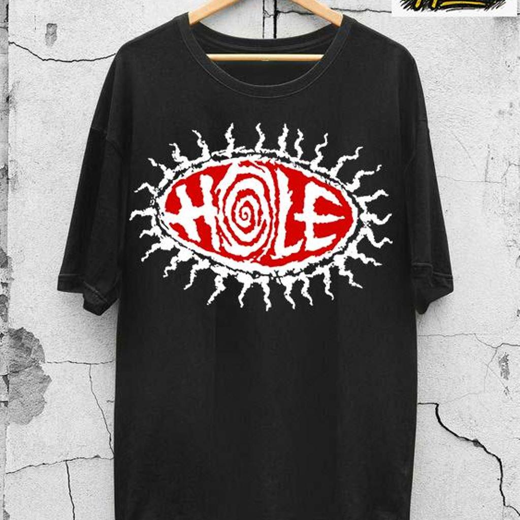 Vintage Hole Band T Shirt, 90s Band Shirt, Band Graphic Tees, Cute Shirts, Trendy Shirts, Goth Shirts, Retro Graphic Tee