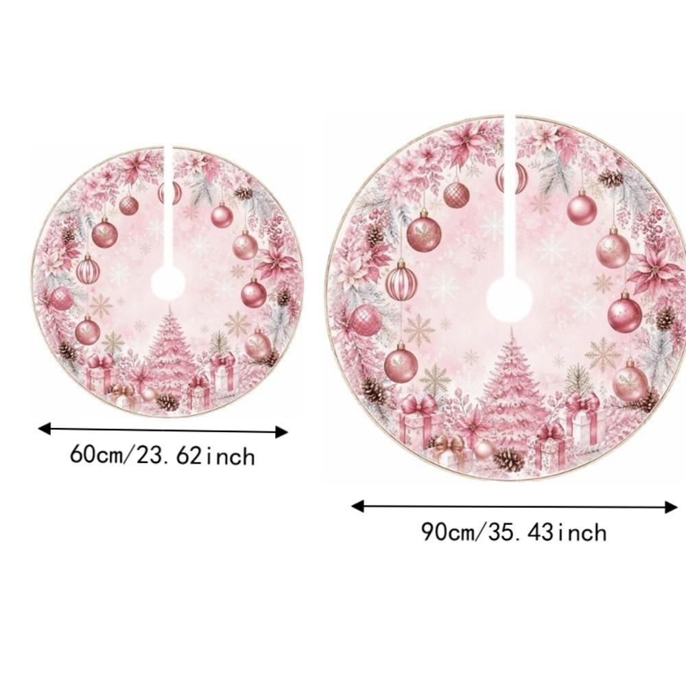 Snowman Christmas Tree Skirt Santa Claus Christmas Decorations Xmas Tree Foot Cover Christmas