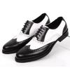 Plus Size Classic Men Dress Shoes Lace Up Shoes for Men Point Toe Casual Comfortable Business Men Formal Shoes for Wedding