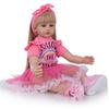 24 Inch Reborn Baby Dolls Cloth Body Princess Girl Real Looking Baby Dolls Boneca Reborn Long Hair For Kid Birthday Xmas Gift