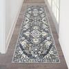 Boho Vintage Ethnic Runner Rug Non Slip Washable Hallway Carpet for Kitchen Entry Bedroom Farmhouse Indoor Floor Mat