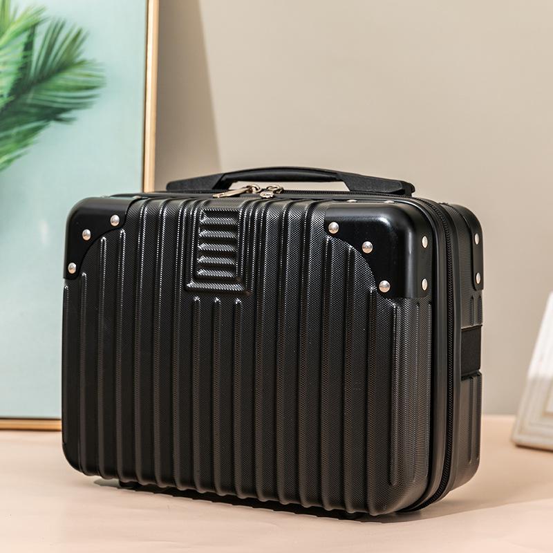 14 inch Mini Luggage Cosmetic Box Hand Waterproof Luggage Organizer Makeup Case Travel Suitcase Light Boarding Case Kids Luggage