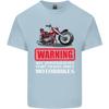 May Start Talking About Motorbikes Funny Unisexs Light Cotton TShirt