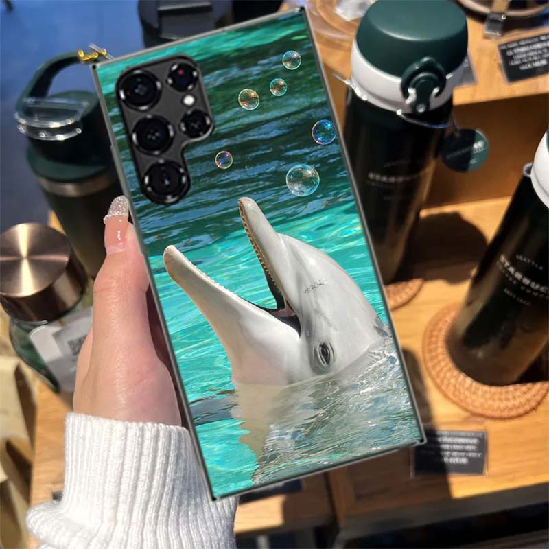 

Why Do Dolphins Breach Cases Phone Case for Samsung Galaxy S26 Ultra S25 Edge S24 S23 FE S21 Plus S20 S22 S10 Cover TPU Capa She Samsung S25