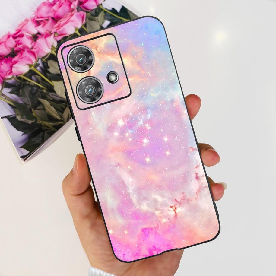 For Motorola Edge 40 Neo Case Soft Transparent Silicone Bumper Shockproof Cover For Moto Edge40 Neo Edge40Neo 5G XT2307-1 Fundas