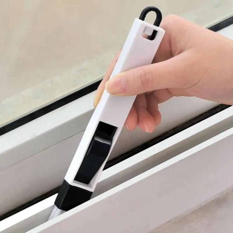 Multi-Purpose Gap Cleaning Brush Stiff Bristles Ergonomic Handle High Efficiency Window Track Groove Cleaner Tool For Kitchen Co