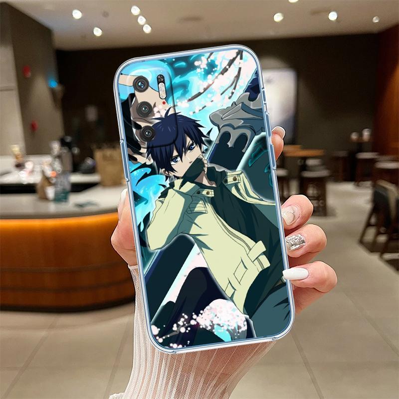 NH11 Blue Exorcist Phone Case for Motorola Moto E13 E15 E20 E22 E22I E22S E30 E32 E40 E7 E7I G Plus Power Play Stylus G22 G14