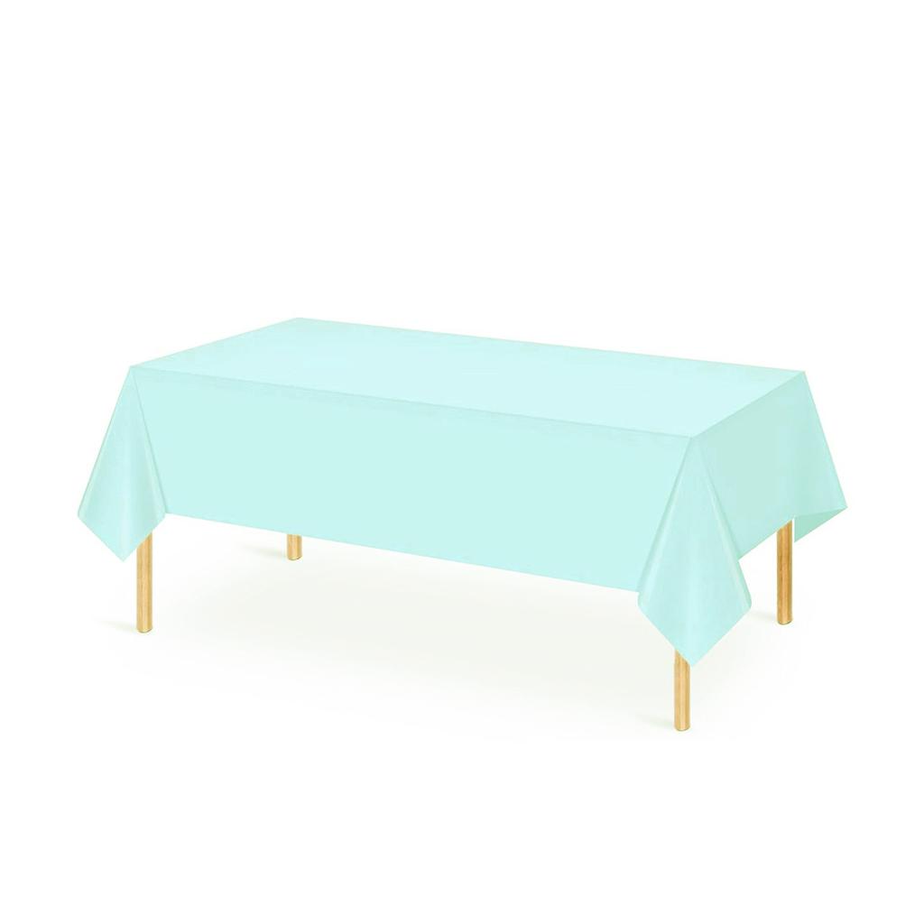 Disposable, Solid Color, PEva Material, Thickened and Enlarged, Tablecloth, 137 * 183CM, Solid Color Tablecloth, Party Decoration, Monochrome