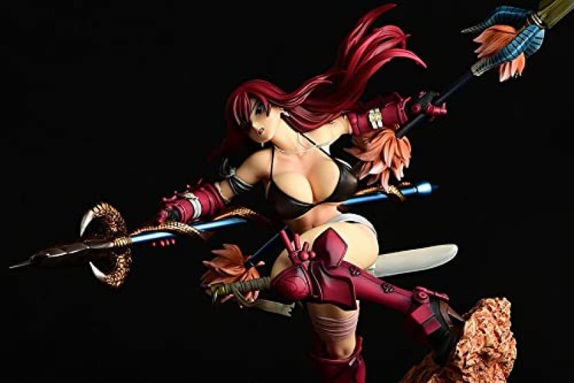 Orca Toys Erza Scarlet rytíř další červená měřítková PVC malovaná dokončená figurka ver.. barevné brnění 1/6