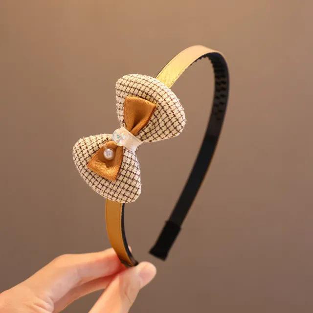 2024 Korean Green Headband & Hairpin for Girls - Trendy Douyin Style High-Value Headdress for Kids