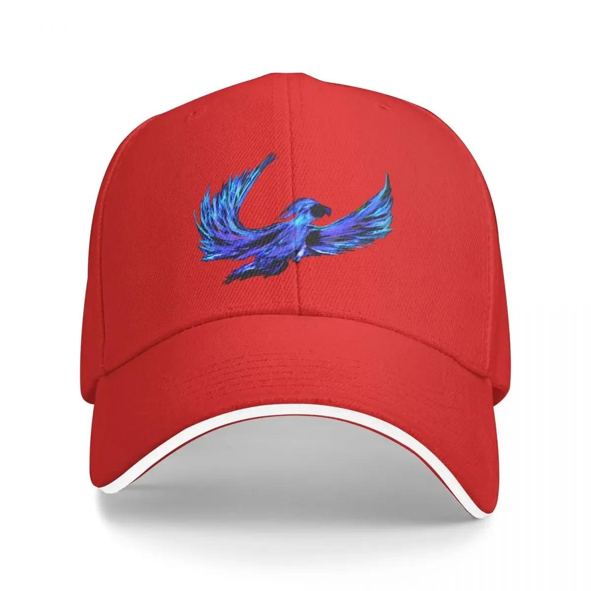 The Blue Phoenix Baseball Cap black Wild Ball Hat Women Beach Fashion Unisexs