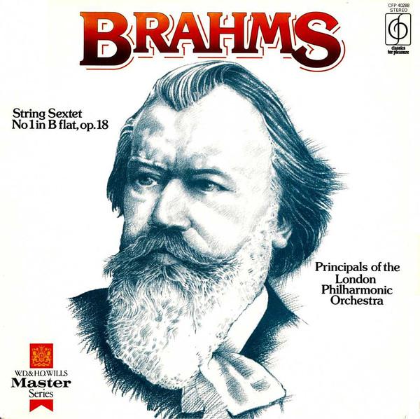 

LP Record PRINCIPALS OF THE LONDON PHILHARMON Brahms String Sextet No. 1 In B Fl VFP40288 Classics For Pl 1978 UK Classical Used