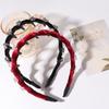 Korean Style High Cranial Top Headband Toothed Face Wash Hairband Non-slip Hair Hoop  Travel