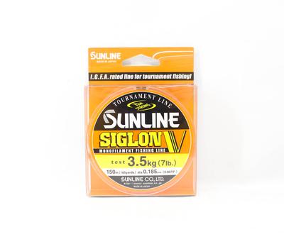 Sunline Monofilament Line Siglon V 150m 7lb Diameter 0.185mm (0444)