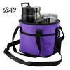 Collapsible Cup Carrier for Parties Beverage Drink Pouch with Adjustable Strap, Reusable Waterproof 4 Car Holder, Foldable Portable Caddy Delivery And