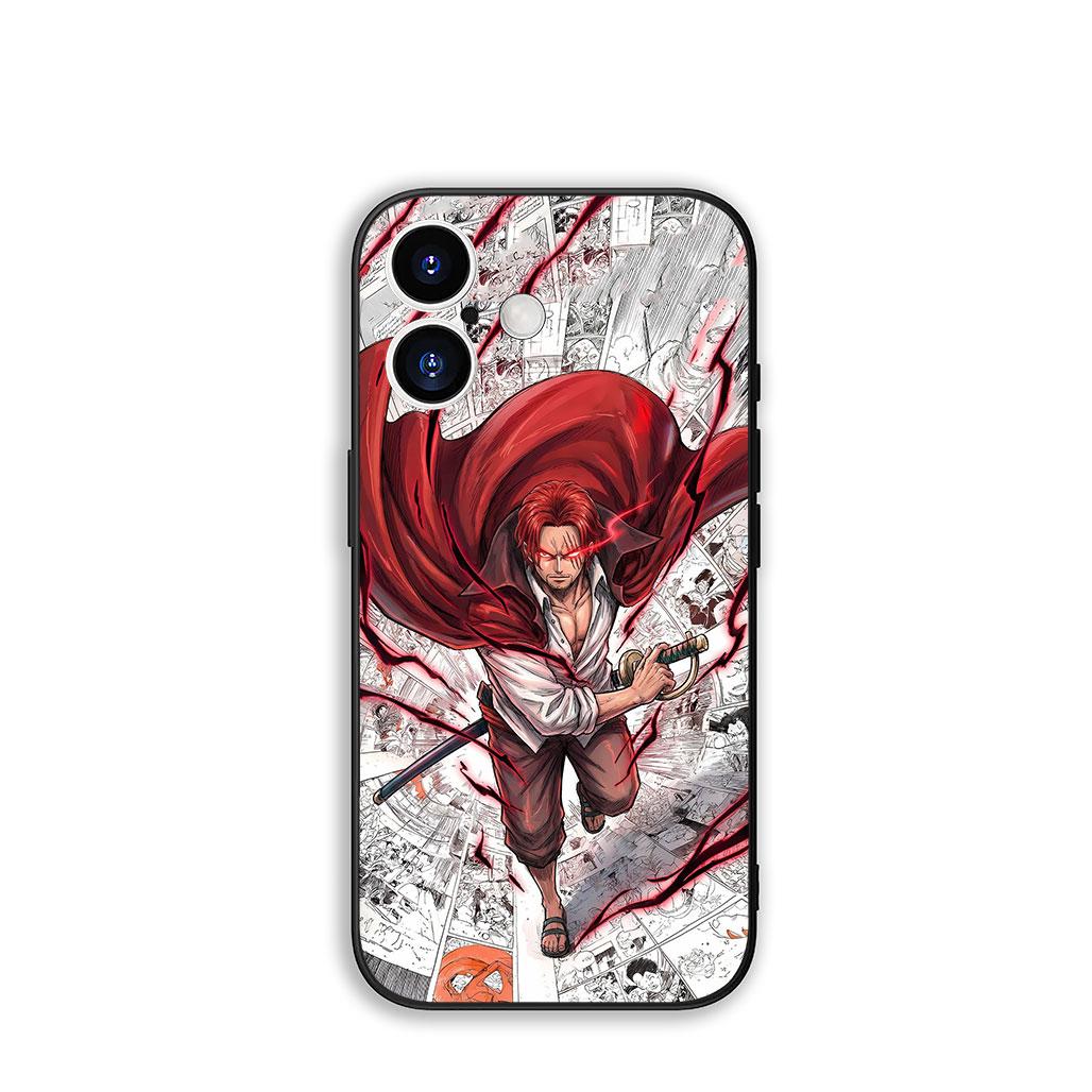 

Phone Cover Anime Shanks Luffy One Piece Casing for Xiaomi Redmi Note 15 11 9 10 Pro Plus A5 9A 9T 10A 10C 9C NFC 15C 8T Case Redmi Note 9 Pro