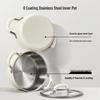 PLODON Stainless Steel Baby Food Pot with Steamer
