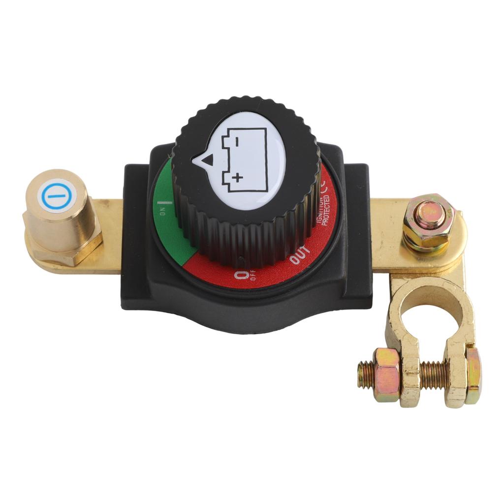 Car Battery Switch As Shown In The Figure Marine Battery Switch Safety Disconnect Switch 12V Battery Disconnect For RV