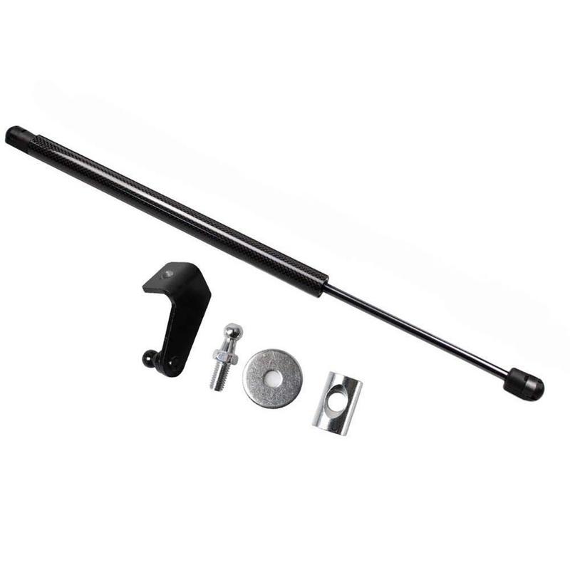 1PC Damper for Ford Fiesta Mk6 2008-2018 Front Hood Bonnet Modify Gas Strut Spring Rod Lift Support Carbon Fiber Shock Absorber