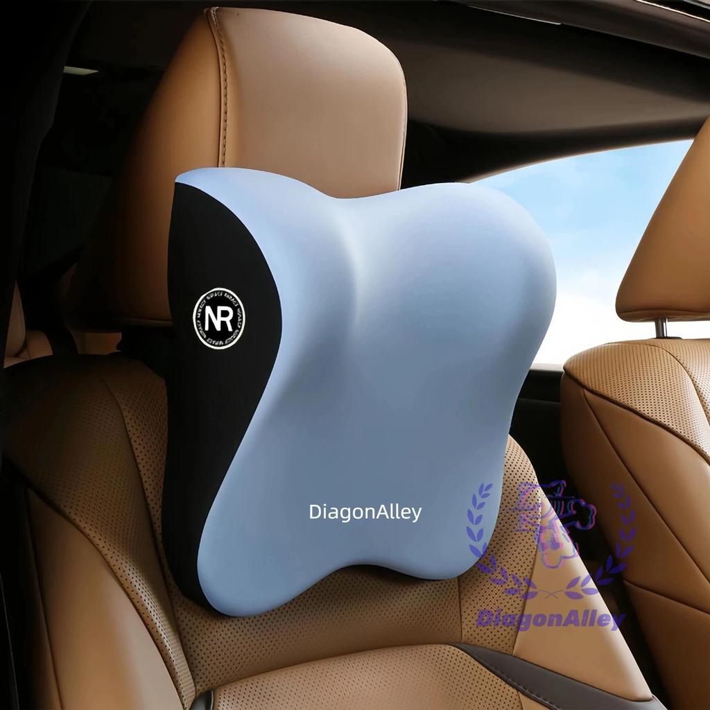 1/2PCS Car Headrest and Lumbar Support Neck Pillow Set Automotive Memory Foam Office Chair Headrest Fatigue Relief Travel Pillow