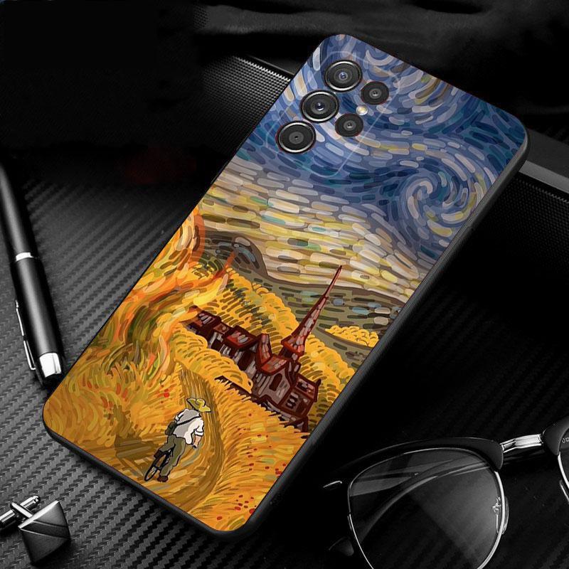 Van Gogh Painting Art Phone Case For Samsung S25 S24 S23 S22 S21 S20 Ultra S20 S22 S21 S20 FE S24 Plus
