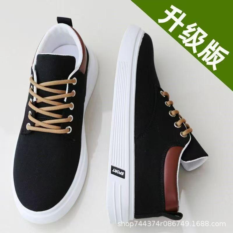 Cloth shoes spring and autumn breathable canvas shoes soft-soled non-slip casual board shoes running shoes