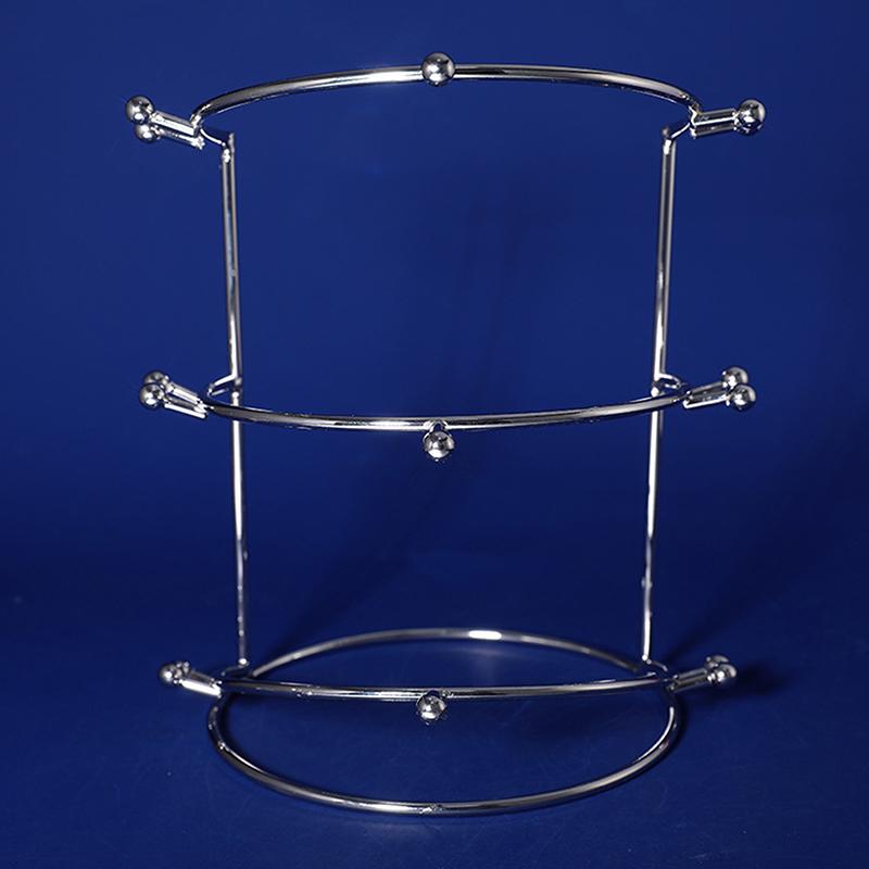 Bride Crown Bandita Suport Tiara Princess Crown Display Raft Metal Gold Bandete Organizator