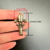 2Pcs Easy Install Zinc Alloy Contemporary Metal Wall Hanger - Coat Hangers for Home Decor