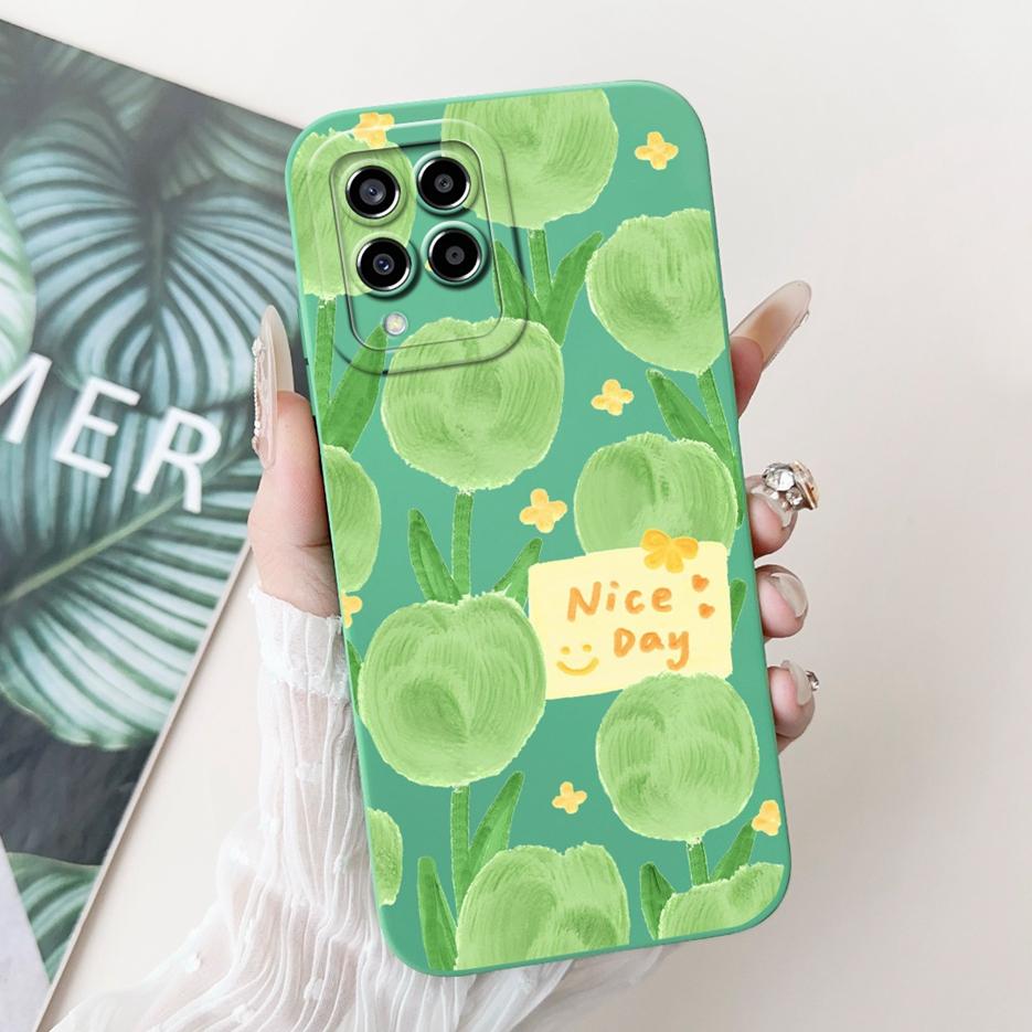 For Samsung Galaxy A12 Case SM-A125F Fashion Candy Painted Cover Full Protection Phone Case For Samsung A12 F 12 Galaxy M12 Bags