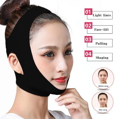 Kadın Yüz Germe Araçları Ince Yüz Zayıflama Yüz Masseter Soğuk Çene Cilt Bandaj Kemer