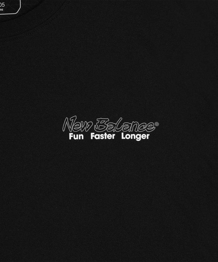 Nyuballanseu Nbneg25403 / Uni Rc Frozen Runners Short Sleeve Tee (Black)